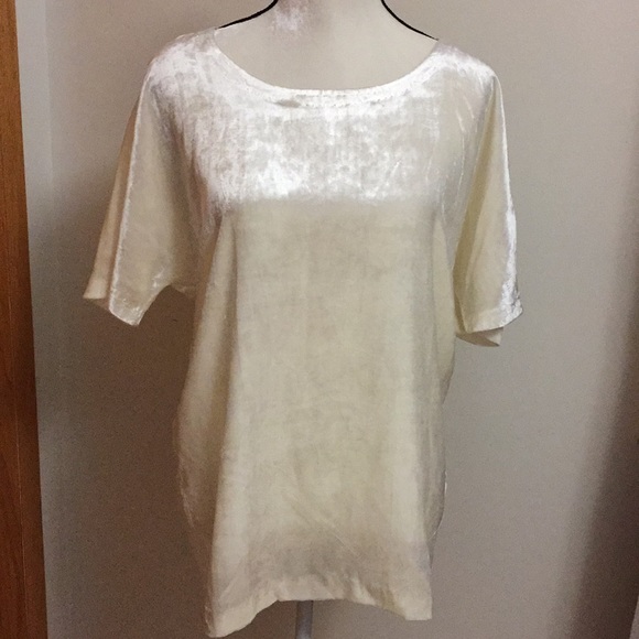 Lucky Brand Tops - Lucky brand velvet zip back NEW WITH TAGS